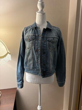 Vintage bp. Nordstrom Denim Jacket Women’s Size M Indigo Button Down Jacket